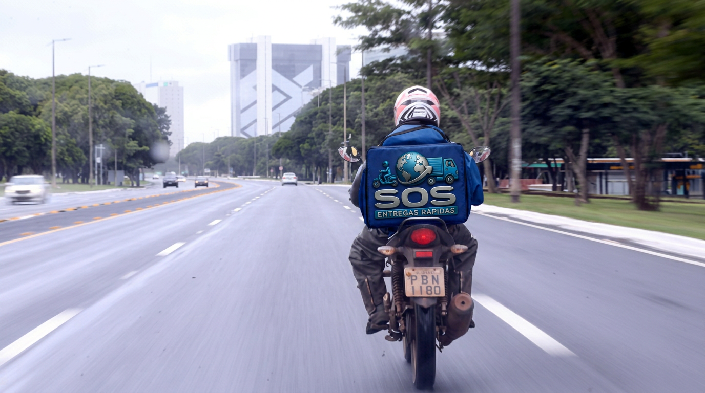 Motocicleta SOS Entregas